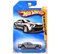 Hot Wheels 2010 Nuovi modelli Ford Mustang Shelby GT500 GT-500 Grigio Argento