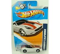 Hot Wheels 2012 All Stars 7/10 - Ferrari California (Bianco - Ruote a 5 Raggi)