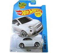 Hot Wheels 2014 HW City Fiat 500 25/250 Wei