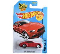 Hot Wheels 2015 Ford Mustang GT, HW City 100/250 [rosso]