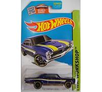 Hot Wheels, 2015 HW Workshop, '67 Pontiac GTO [Metallic Blue] Die-Cast Vehicle #228/250