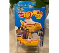 Hot Wheels 2016 #225 HW Screen Time The BEATLES YELLOW SUBMARINE Giallo 1:64