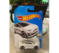 Hot Wheels 2017 #97 Factory Fresh Tesla Model X Bianco 9/10 Ruote Chrome RA