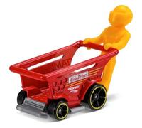 Hot Wheels 2017 HW Ride-Ons Corridoio (Carrello della spesa) 139/365, rosso