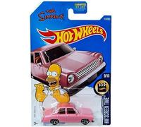 Hot Wheels 2017 HW Screen Time The Simpsons Family Car 112/365, rosa