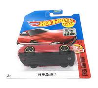 Hot Wheels 2017 Then and Now Mazda RX-7, rosso