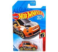 Hot Wheels 2018 50° Anniversario HW Daredevils Fiat 500, Arancione Bruciato
