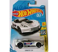 Hot Wheels 2018 50th Anniversary HW Speed Graphics Corvette C7.R 27/365, White