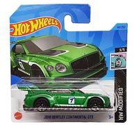 Hot Wheels - 2018 Bentley Continental GT3 - HW Modified 3/5 - HKH84 - Short Card - Verde metallizzato - Mattel 2023