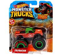 Hot Wheels 2019 Monster Trucks Giant Wheels Sriracha 1:64 Scale