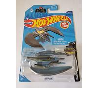 Hot Wheels 2020 Batman Batplane, grigio, scala 1:64, aereo, Hot Wheels Tele, 13+, adolescente, maschio