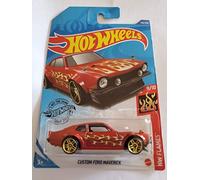 Hot Wheels 2020 Hw Flames Custom Ford Maverick, Rosso 142/250