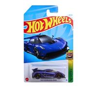 Hot Wheels - 2020 Koenigsegg Jesko - HW Exotics 2/10 - HTC21 - Short Card - Supercar - Iris Purple - Mattel 2024 - 1:64