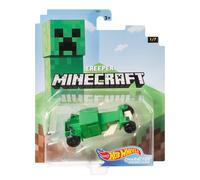 Hot Wheels 2020 Minecraft Gaming 1/64 Character Cars - Veicolo Creeper