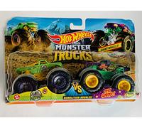 Hot Wheels 2020 Monster Trucks Demolition Doubles in scala 1:64, A51 Patrol e Testperson