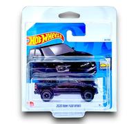 Hot Wheels - 2020 RAM 1500 Rebel - Furgoncino Giocattolo - Nero - Inclusa Custodia Protettiva KLAS Car Keeper - Per Ragazzi di 3 Anni in Su - Unisex