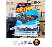 Hot Wheels 2026 Case B McLaren F1 Team 1/5 colore nero arancione