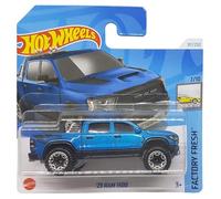 Hot Wheels - '23 RAM 1500 - Fctory Fresh 7/10 - HTC82 - Short Card - Dodge Pickup Truck - Blu metallizzato - Mattel 2024-1:64-1:64