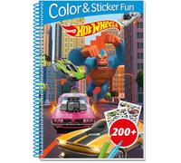 Hot wheels - 3d lenticular color and sticker fun