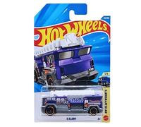 Hot Wheels 5 Allarme Camion dei pompieri [Viola] Pesi massimi 1/5, 32/250, scala 1:64 Diecast veicolo giocattolo