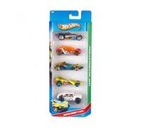 Hot Wheels Confezione 5 Macchinine, Modelli Assortiti, Giocattolo per Bambini 4+ Anni