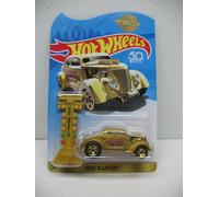 HOT WHEELS 50th ANNIVERSARY GOLD PASS 'N GASSER VHTF INTERNATIONAL CARD 2017