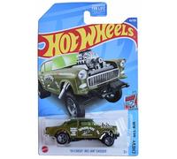Hot Wheels '55 Chevy Bel Air Gassger, Chevy Bel Air 2/5 [Verde] 43/250