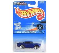 Hot Wheels '55 Chevy, Blue Streak Serie 3/4 [blu] #575