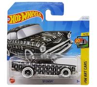 Hot Wheels - ´57 Chevy - HW Art Cars 6/10 - HTB75 - Short Card - Design - GM - Mattel 2024 - 1:64