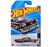 Hot Wheels '58 Chevy Impala, Rod Squad Serie 8/10, auto pressofusa 111/250
