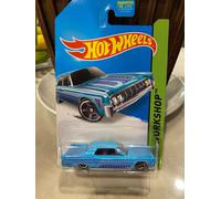 Hot Wheels 614m64 Lincoln Continental Luce Blu Hw Workshop Garage 208/250