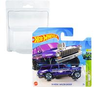 Hot Wheels '64 Nova Wagon Gasser HW Gassers 2/5 (145/250) HKH63 Short Card Mattel 2023 + Blister & Card Protector Pack Friki Monkey