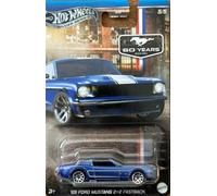 Disney Princess Auto DieCast '65 Ford Mustang 2+2 Fastback Silver Series 1/64 Blu