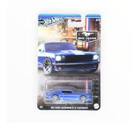 Disney Princess Auto DieCast '65 Ford Mustang 2+2 Fastback Silver Series 1/64 Blu