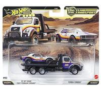 Hot Wheels - '67 Camaro Off Road Terra - #92 Team Transport 2026 - Modellino di auto giocattolo per bambini - Truck con superficie di carico per un veicolo - Muscle Car USA Offroad - Mattel JHX93