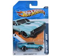 Hot Wheels '68 Chevy Nova, Street Beasts '11 2/10 [Teal] 82/244