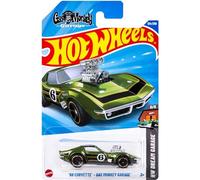 Hot Wheels '68 Corvette Gas Monkey Garage, verde, HW Dream Garage Collection 5/5, 134/250