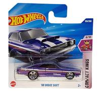 Hot Wheels - ´68 Dodge Dart - Compact Kings 6/10 - HYY70 - Short Card - Mopar - Viola metallizzato - Mattel 2025 - 1:64