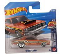 Hot Wheels - '68 Dodge Dart - JJJ63 - Drag Racers 5/10 - Short Card - Ocker - Modello licenza ufficiale - Muscle Car - Speed Shop Design - Mattel 2026 (104/250) - 1:64