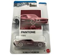 Hot Wheels - '69 Ford Mustang BOSS 302 - JKY48 - Silver Series 2/6 - Pantone 195 - Premium Card - rosso vino - Modello licenza ufficiale - Mattel 2026 - 1:64 - Pantone Color Edition