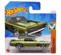 Hot Wheels - ´69 Mercury Cougar Eliminator - Muscle Mania 3/5 - HTD98 - Short Card - verde metallizzato - Mattel 2024 - 1:64