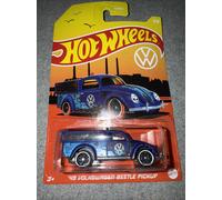 Hot Wheels 7/8 ‘49 Volkswagen Beetle Pickup GRT01 Trattore Blu 1:64