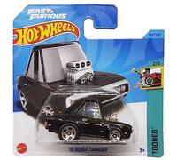 Hot Wheels - ´70 Dodge Charger - Tooned 2/5 - HKG57 - Short Card - Fast & Furious - Nero - Mattel 2023