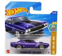 Hot Wheels - ´70 Dodge Hemi Challenger - HW: ´70s vs. ´90s 10/10 - HYY96 - Short Card - Mopar - viola metallizzato - Mattel 2025 - 1:64