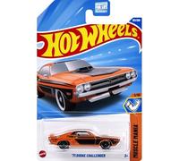 Hot Wheels '71 Dodge Challenger, Muscle Mania 1/10 [Arancione/Nero] 131/250