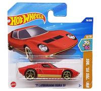 Hot Wheels - ´71 Lamborghini Miura SV - HW: ´70s vs. `90s 6/10 - HYX22 - Short Card - Rosso - Mattel 2025 - 1:64