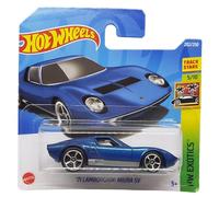 Hot Wheels - ´71 Lamborghini Miura SV - HW Exotics 5/10 - HCX02 - Short Card - Track Stars - Blu metallizzato - Mattel 2022