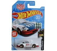 Hot Wheels '71 Porsche 911, Nightburnerz 10/10 [Bianco/rosso] 235/365