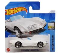 Hot Wheels - ´72 Stingray Convertible - Factory Fresh 5/10 - HTC50 - Short Card - GM - Bianco - Mattel 2024 - 1:64