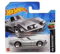 Hot Wheels - ´72 Stingray Convertible - HW Roadsters 8/10 - HKK12 - Short Card - GM - Argento metallizzato - Mattel 2023 - 1:64